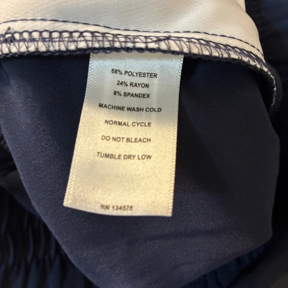 NWT Vineyard Vines Golf Pant Mens L Performance Elastic Waist Pull On Preppy‎